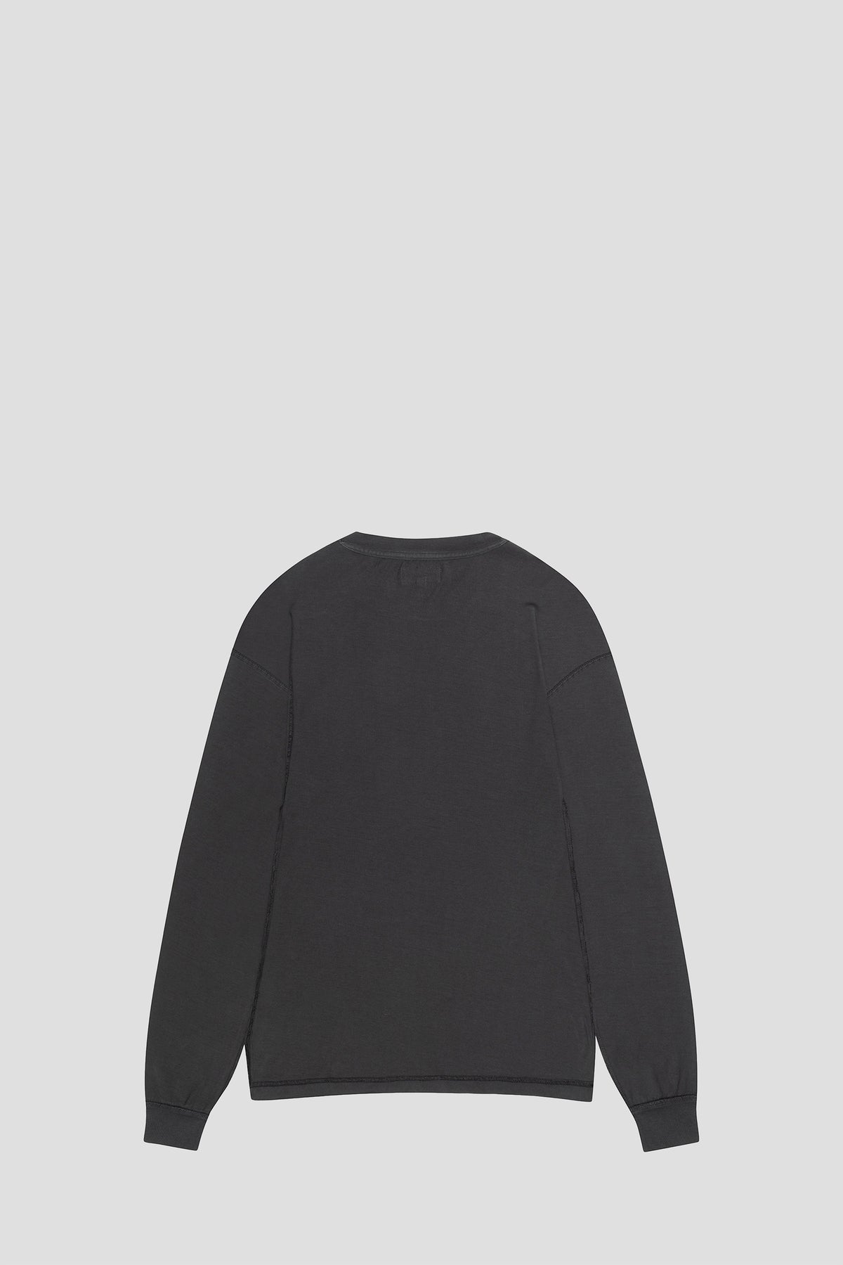 STUSSY LAZY LONG SLEEVE TEE VINTAGE BLACK