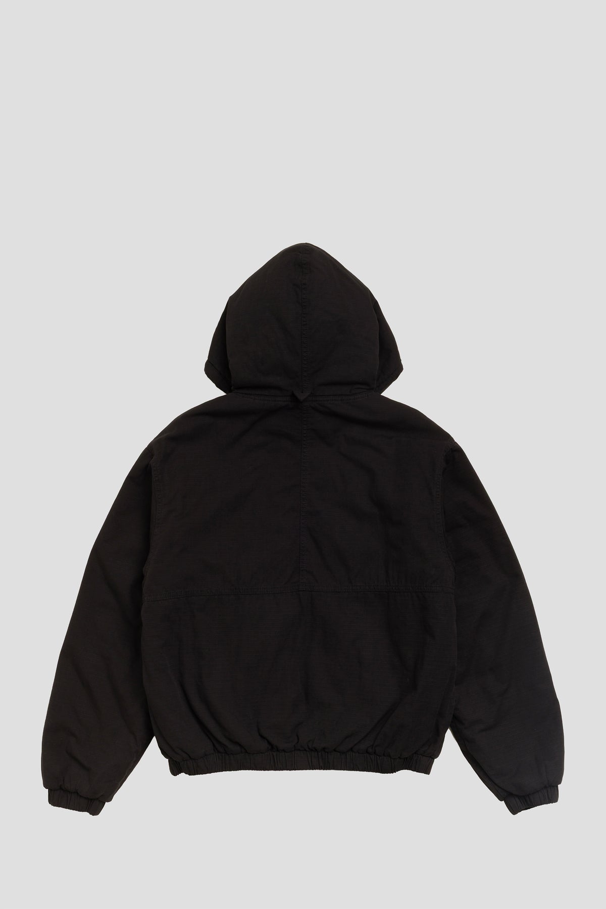 STUSSY RIPSTOP WORK JACKET BLACK