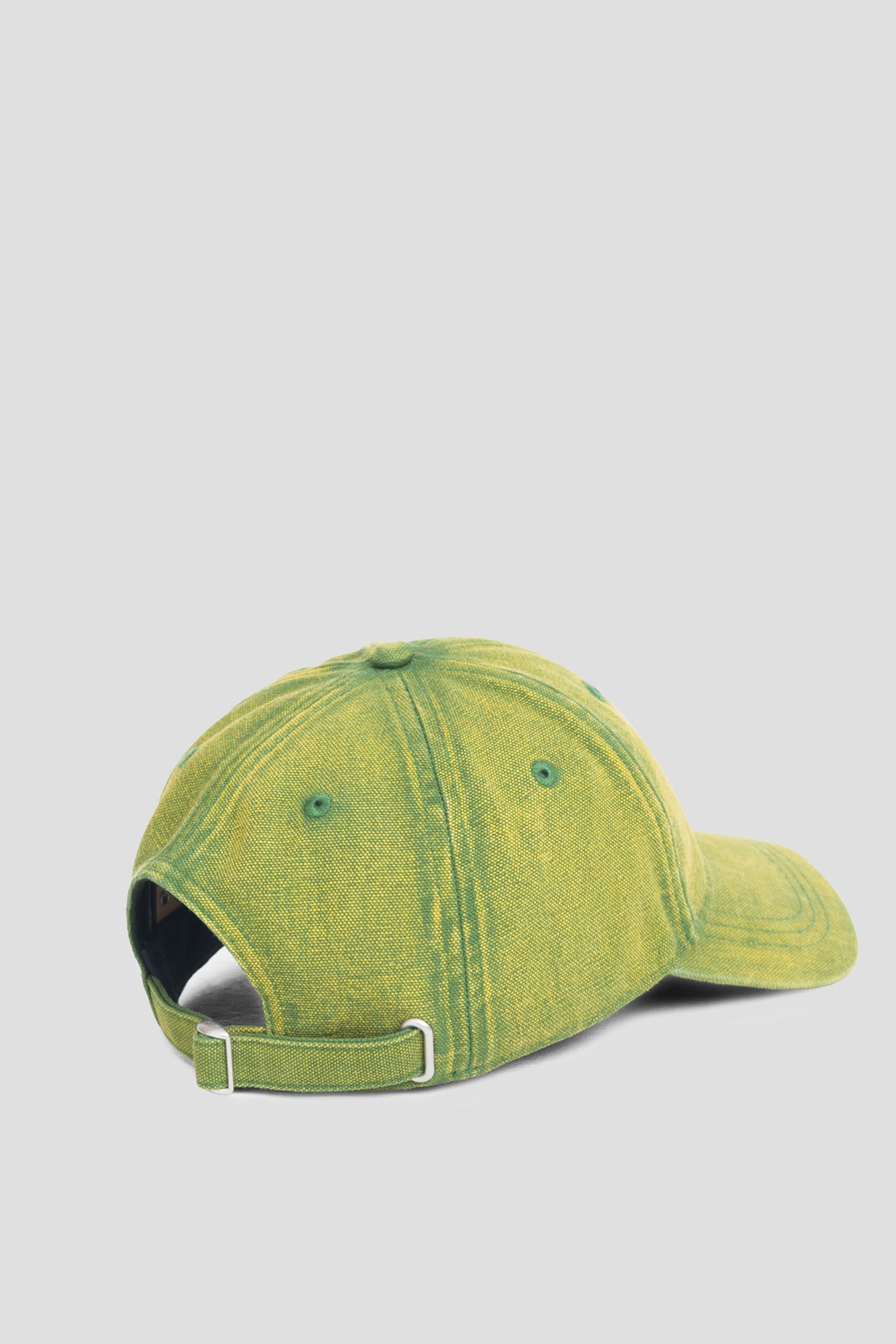 STUSSY LOW PROFILE LP WASHED BASIC CANVAS CAP PINE