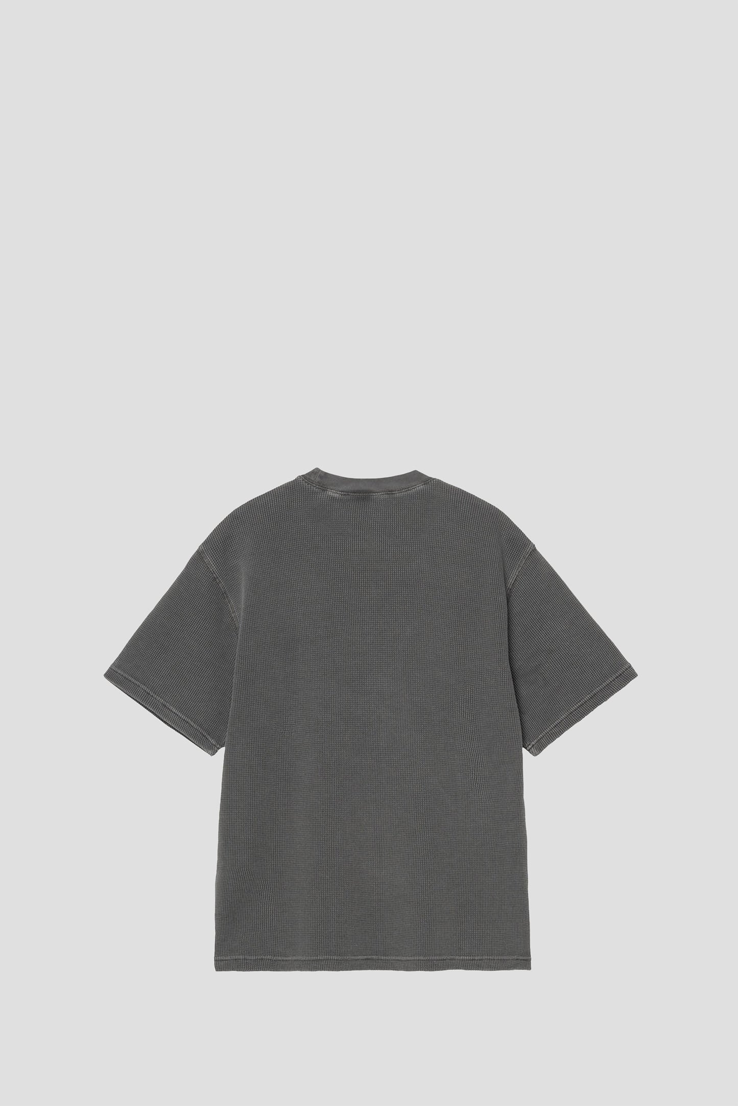 CARHARTT WIP NELSON WAFFLE T-SHIRT BLACK