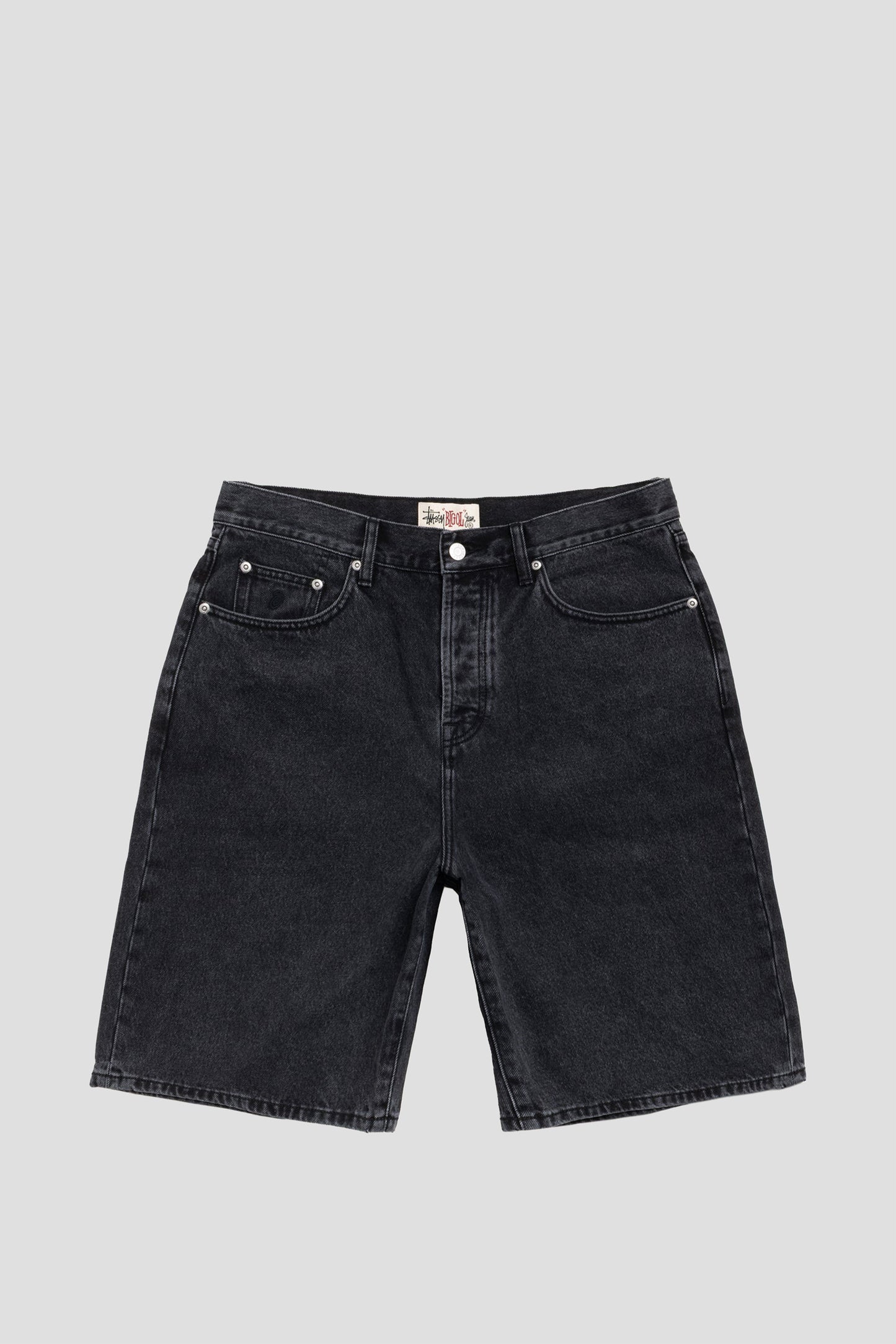 STUSSY BIG OL' SHORT VINTAGE BLACK