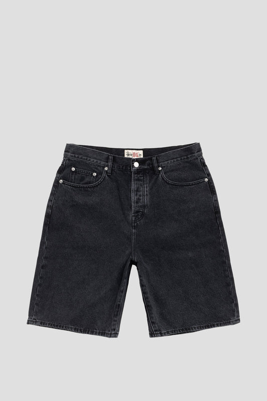 STUSSY BIG OL' SHORT VINTAGE BLACK