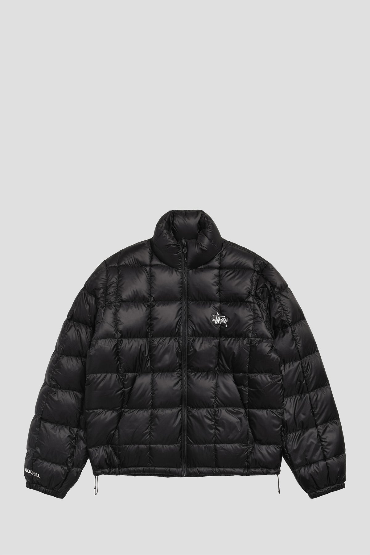 STUSSY MIDWEIGHT PUFFER JACKET BLACK