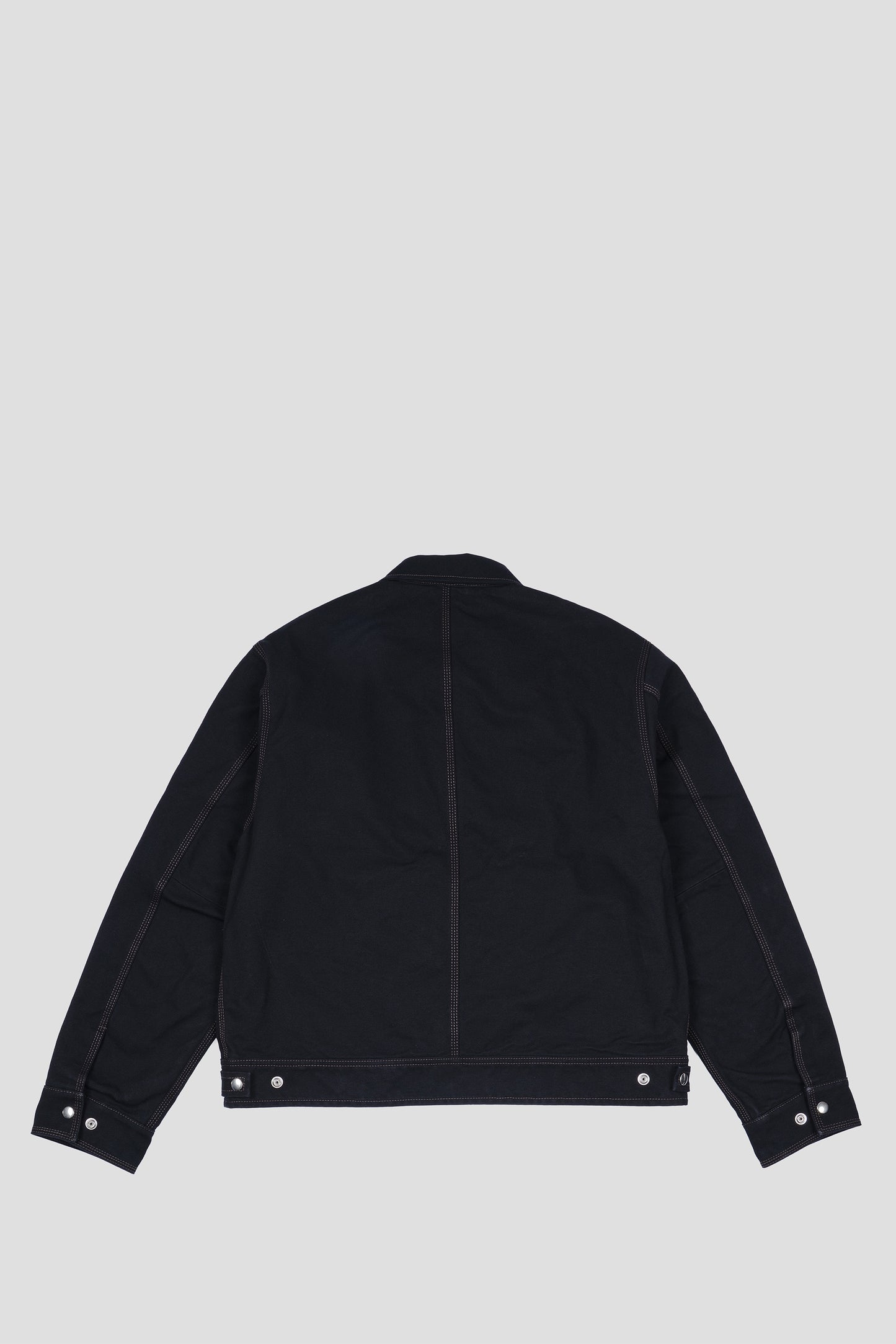 STUSSY WORK JACKET COLLARED BLACK