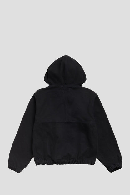 STUSSY UNLINED WORK JACKET CANVAS BLACK