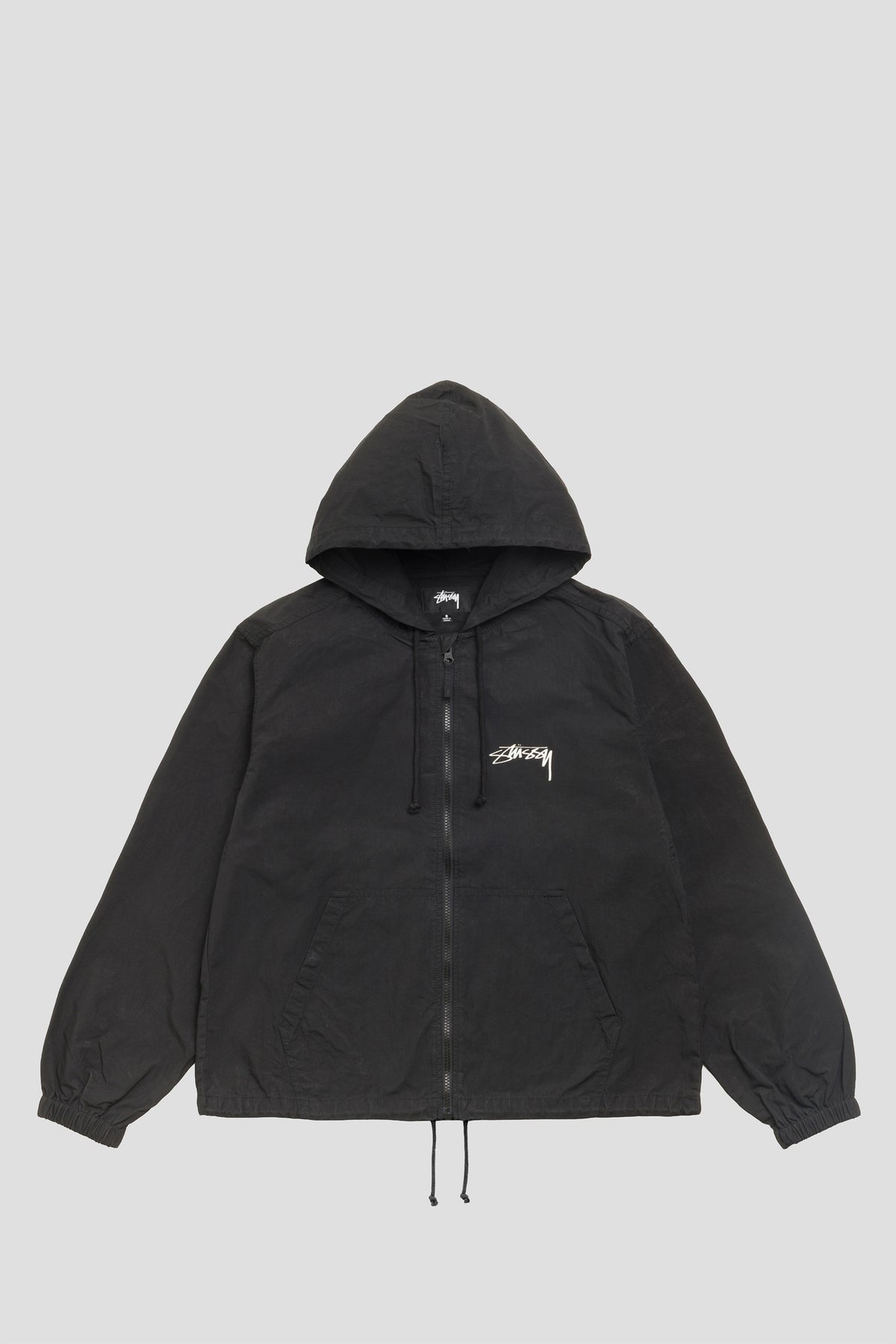 STUSSY BEACH SHELL COTTON WAX BLACK