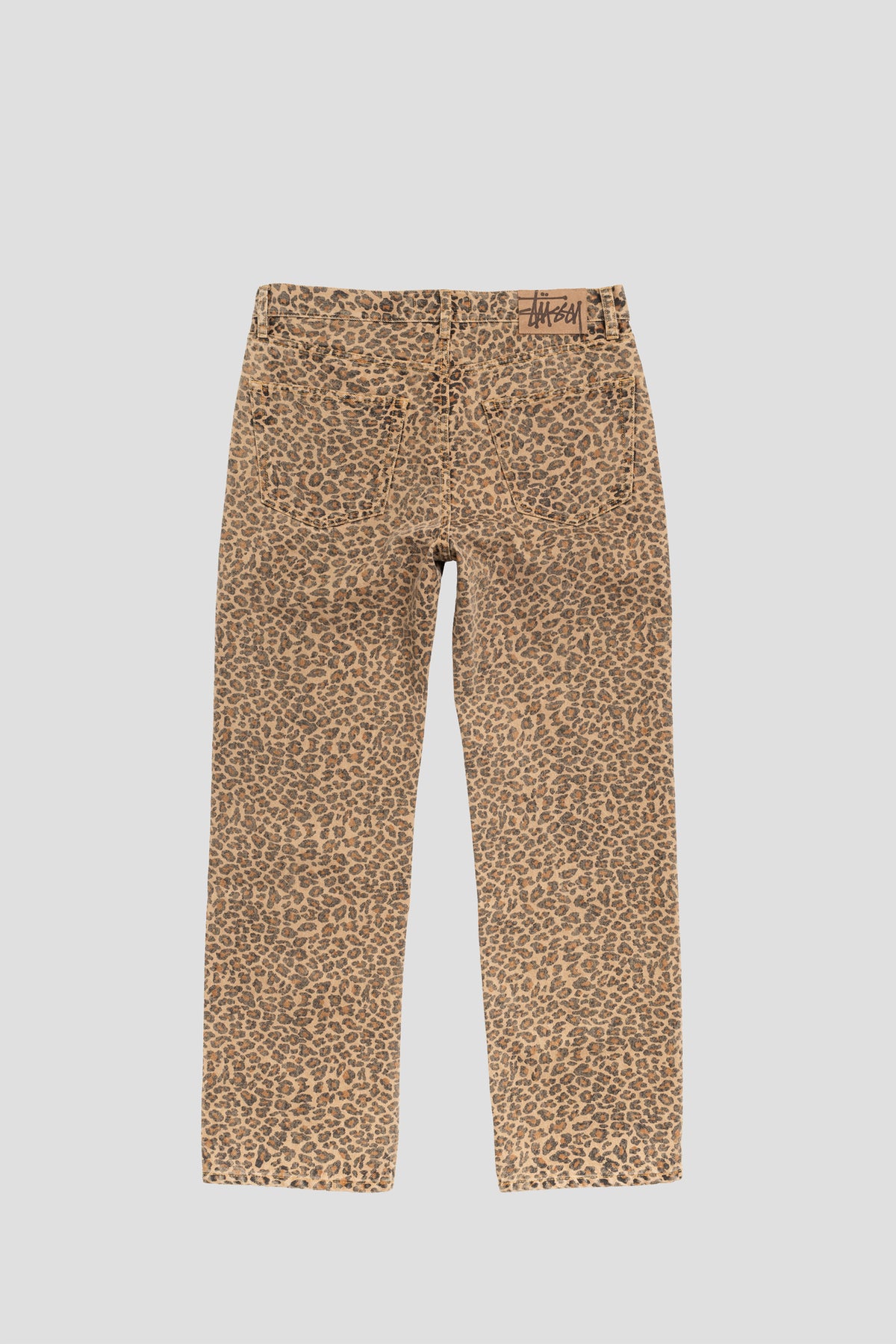 STUSSY NEW CLASSIC JEANS LEOPARD