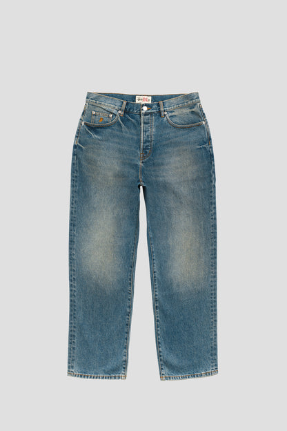 STUSSY BIG OL JEANS DARK WASH INDIGO