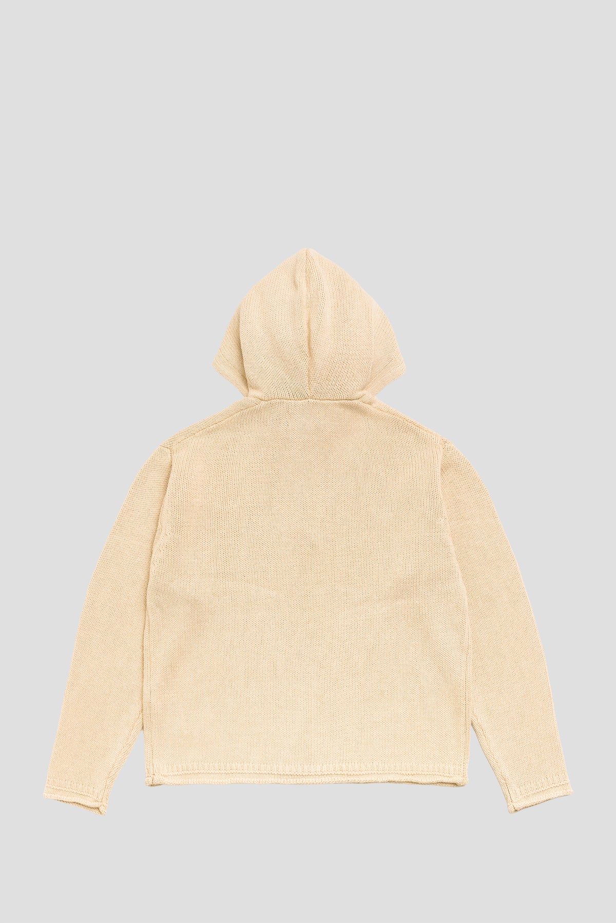 STUSSY BEACH HOODED SWEATER OATMEAL