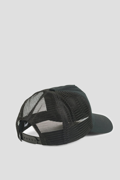 STUSSY S CROWN TRUCKER CAP BLACK