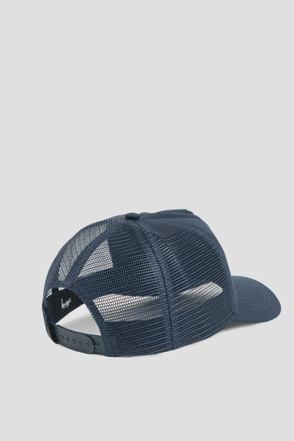 STUSSY S CROWN TRUCKER CAP NAVY