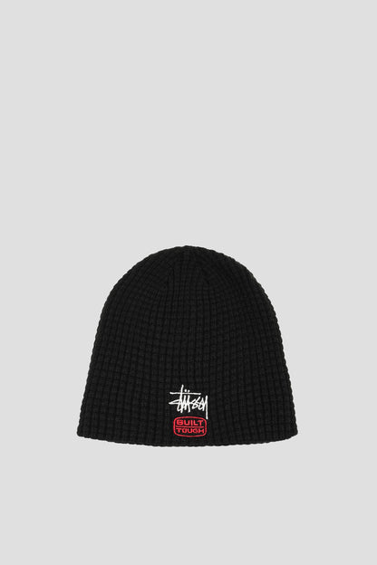 STUSSY SKULLCAP BUILT TOUGH BLACK