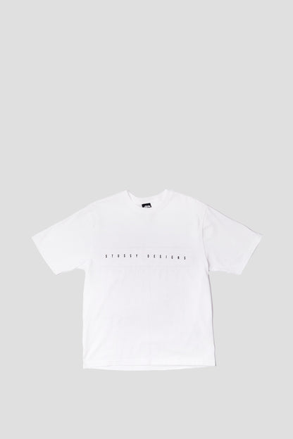 STUSSY S BOX TEE WHITE