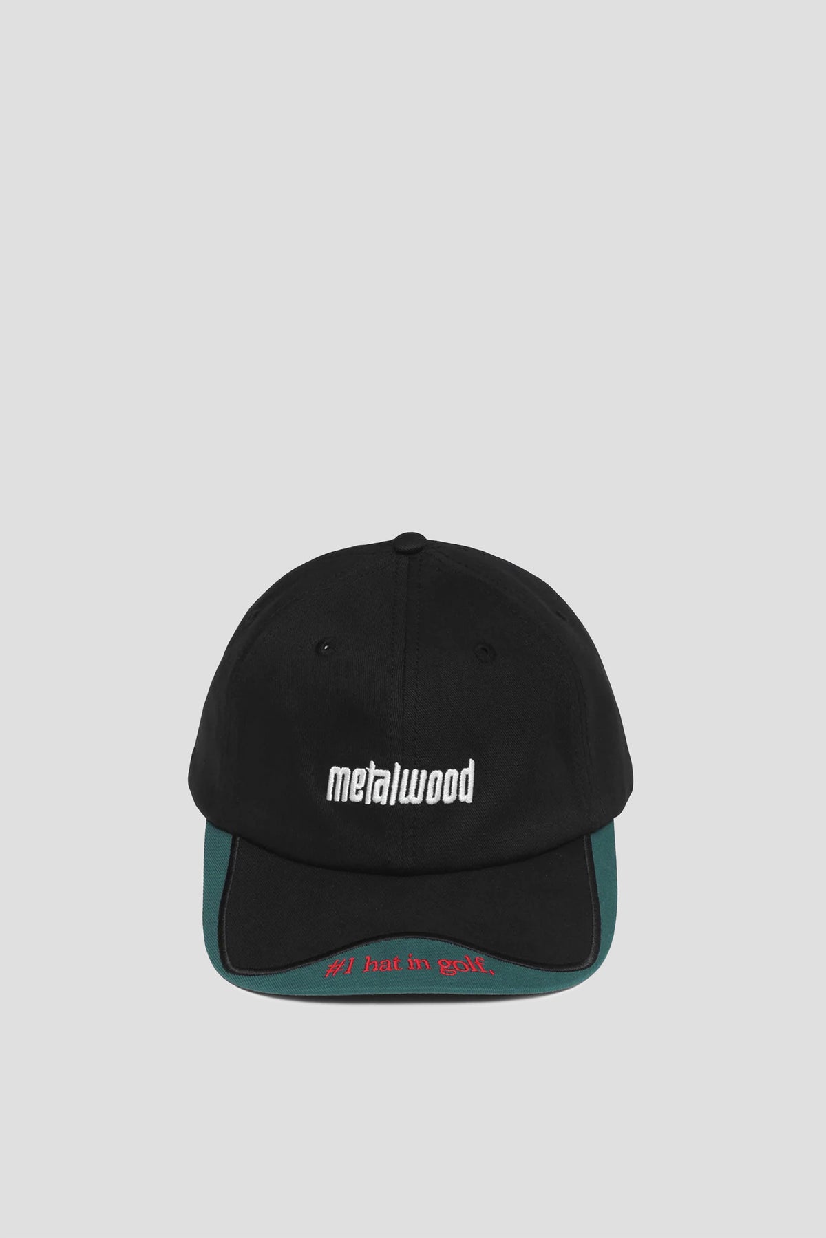 METALWOOD NUMBER ONE DAD HAT BLACK