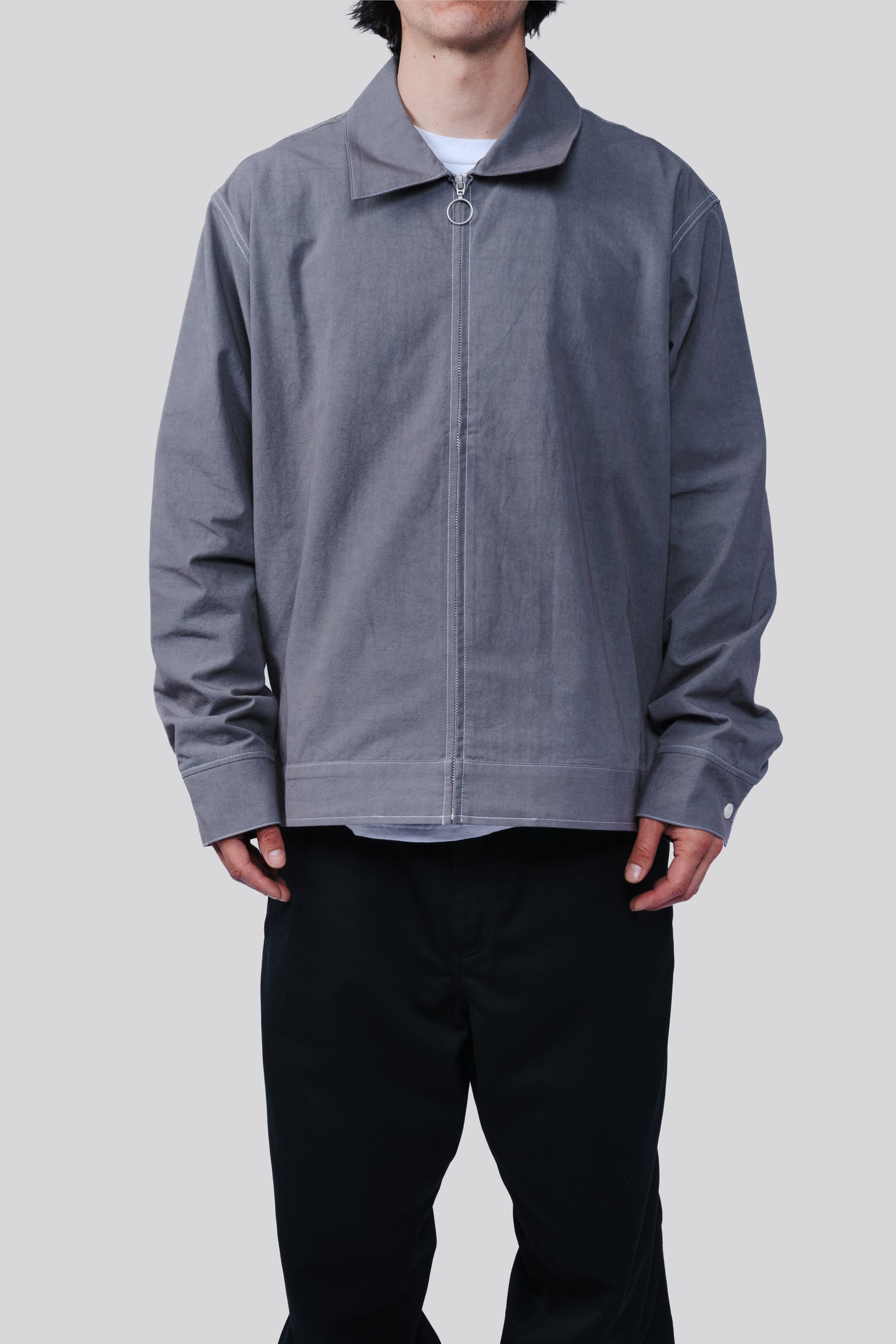 HOUSE OF PAA BIG RIG SHIRT GREY