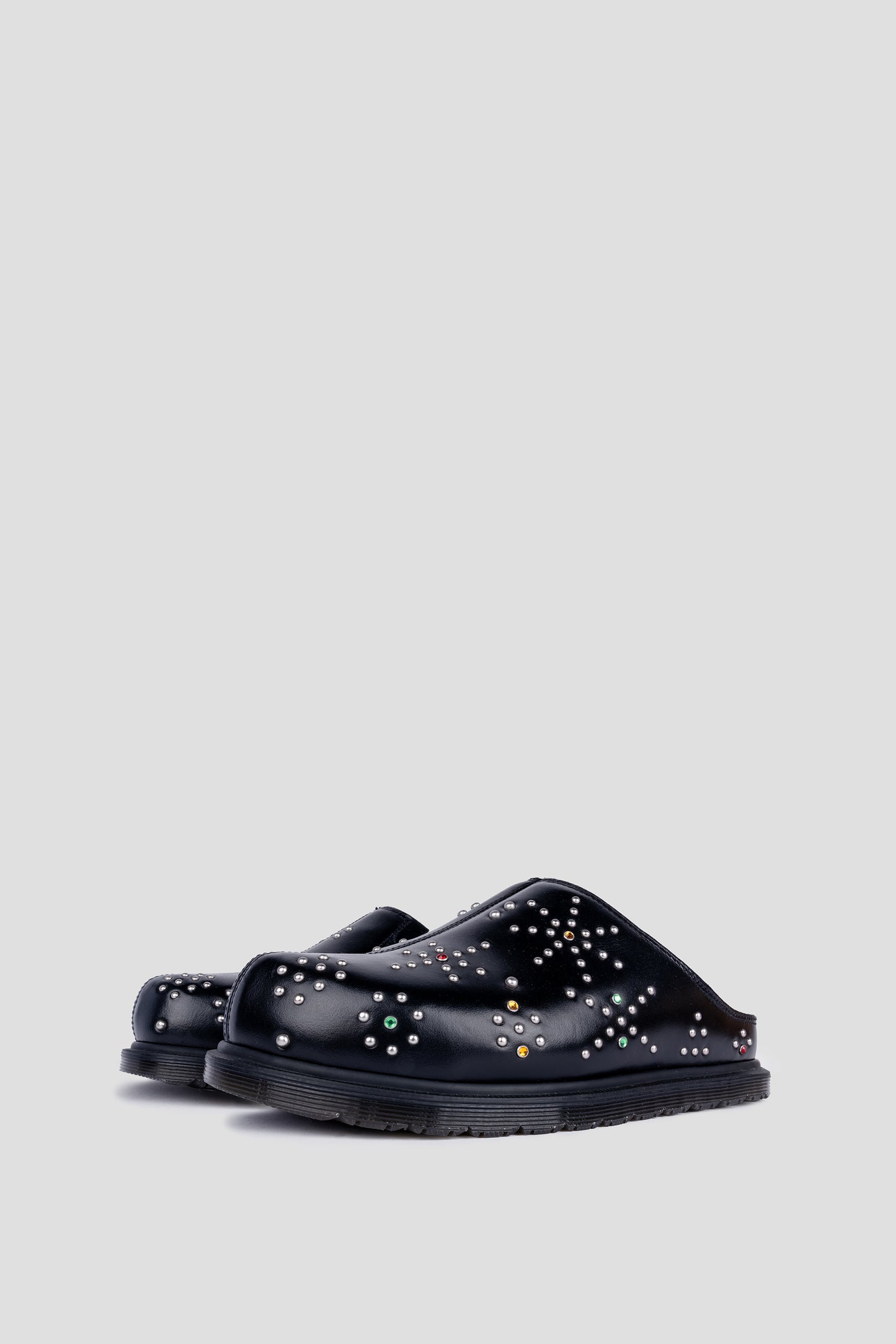 DR MARTENS SAN MULE STUDS BLACK ANALINE