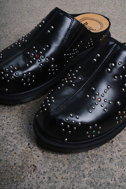 DR MARTENS SAN MULE STUDS BLACK ANALINE