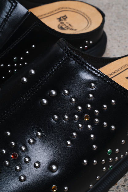 DR MARTENS SAN MULE STUDS BLACK ANALINE