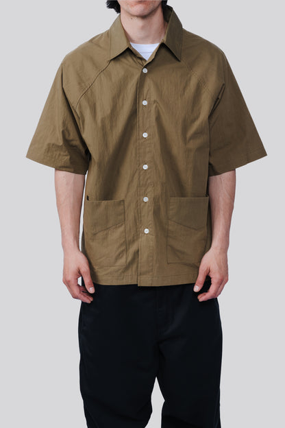 HOUSE OF PAA SS SHIRT THREE OLIVE KHAKI