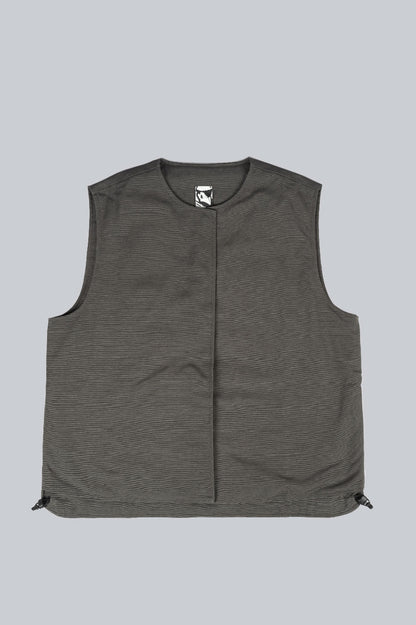 GR10K PROCESSING T4 VEST SOIL BROWN
