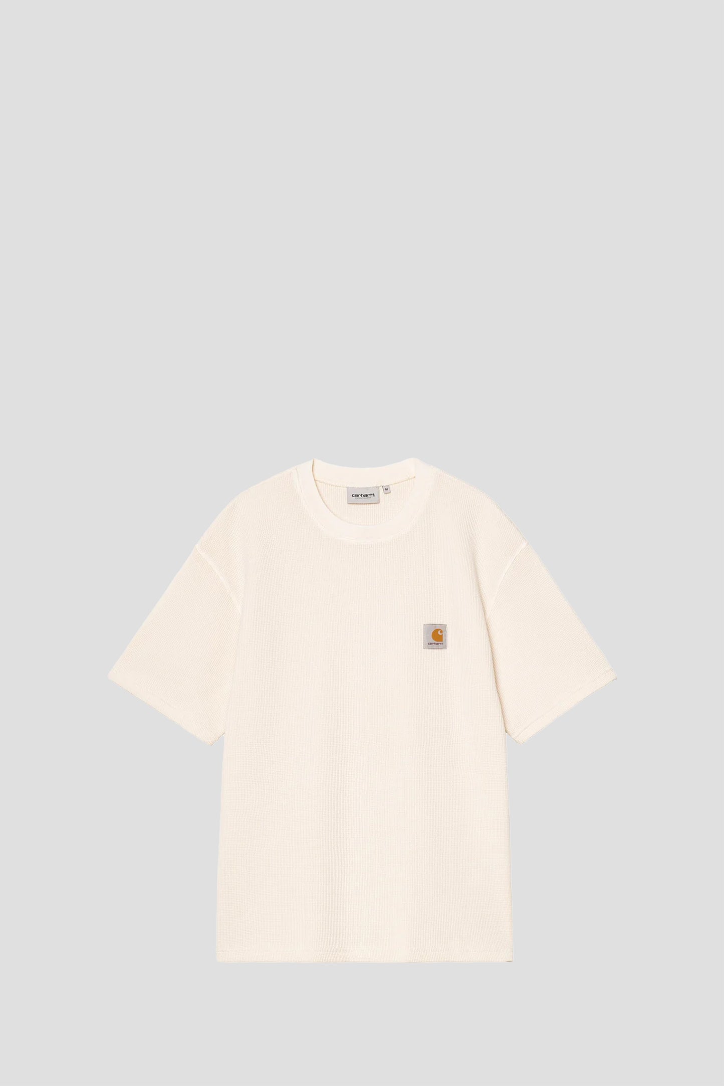 CARHARTT WIP NELSON WAFFLE T-SHIRT NATURAL