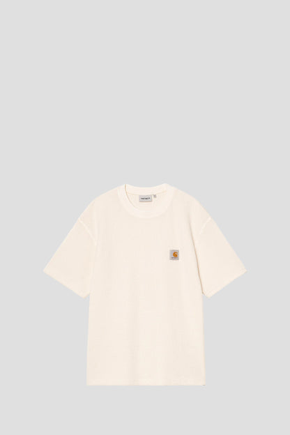 CARHARTT WIP NELSON WAFFLE T-SHIRT NATURAL