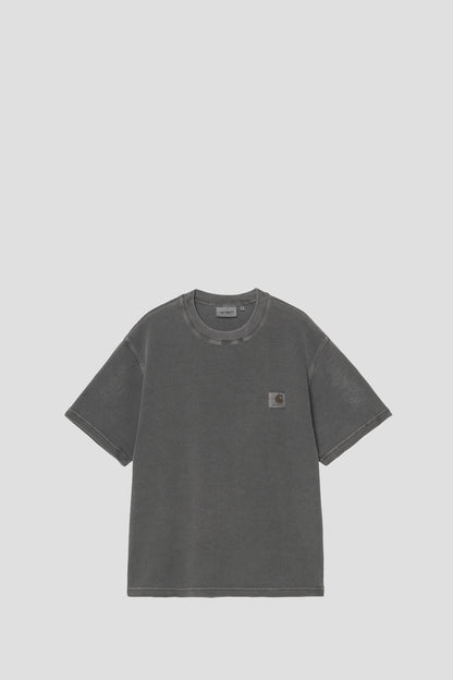 CARHARTT WIP NELSON WAFFLE T-SHIRT BLACK