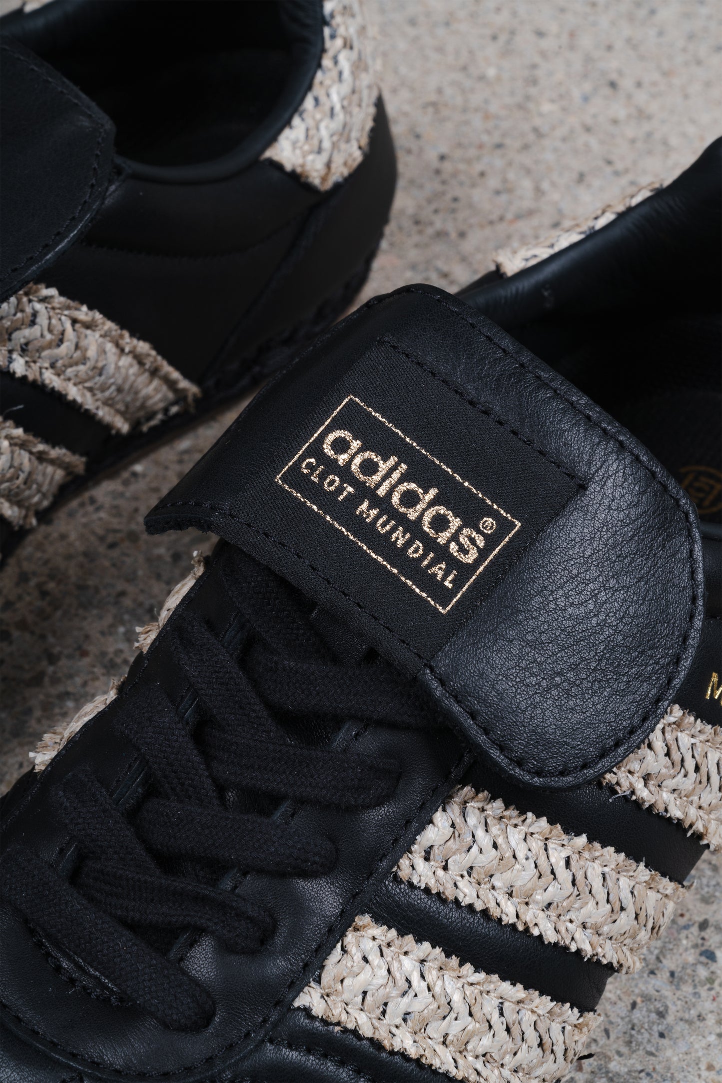 ADIDAS x CLOT MUNDIAL BLACK HEMP