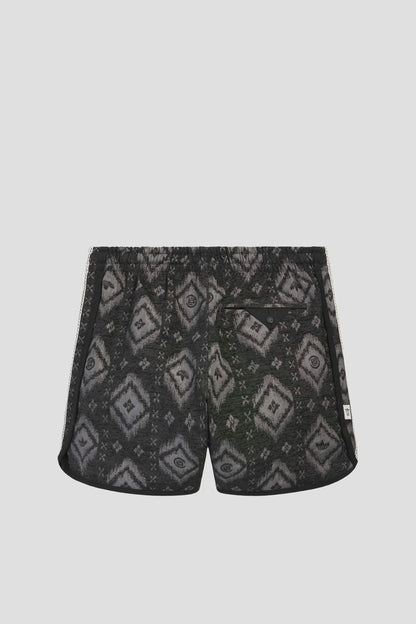 ADIDAS X CLOT HERITAGE PRINT SHORT CARBON