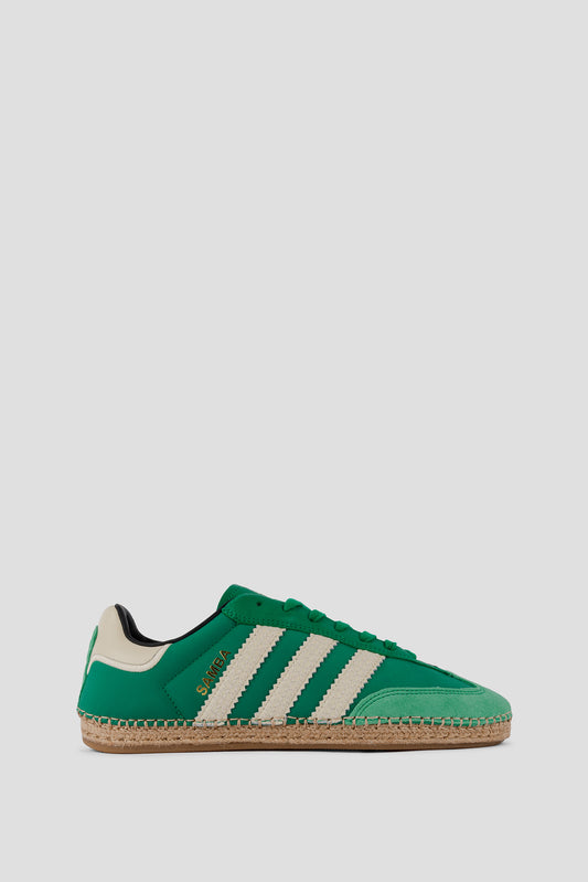 ADIDAS x CLOT SAMBA ESPADRILLE GREEN