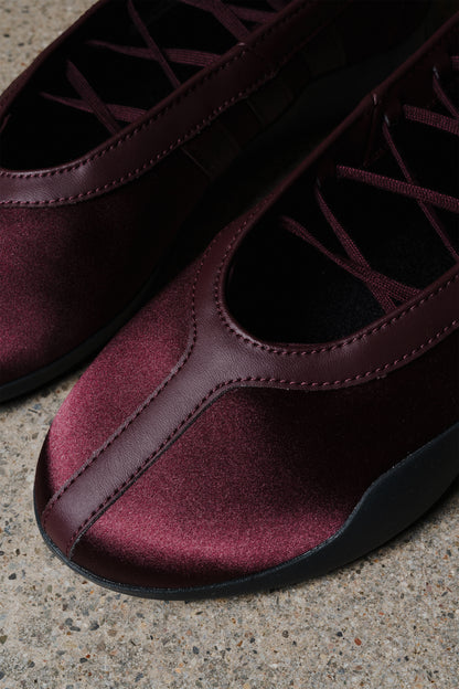 ADIDAS TAEKWONDO MEI BALLET WOMEN'S MAROON BLACK