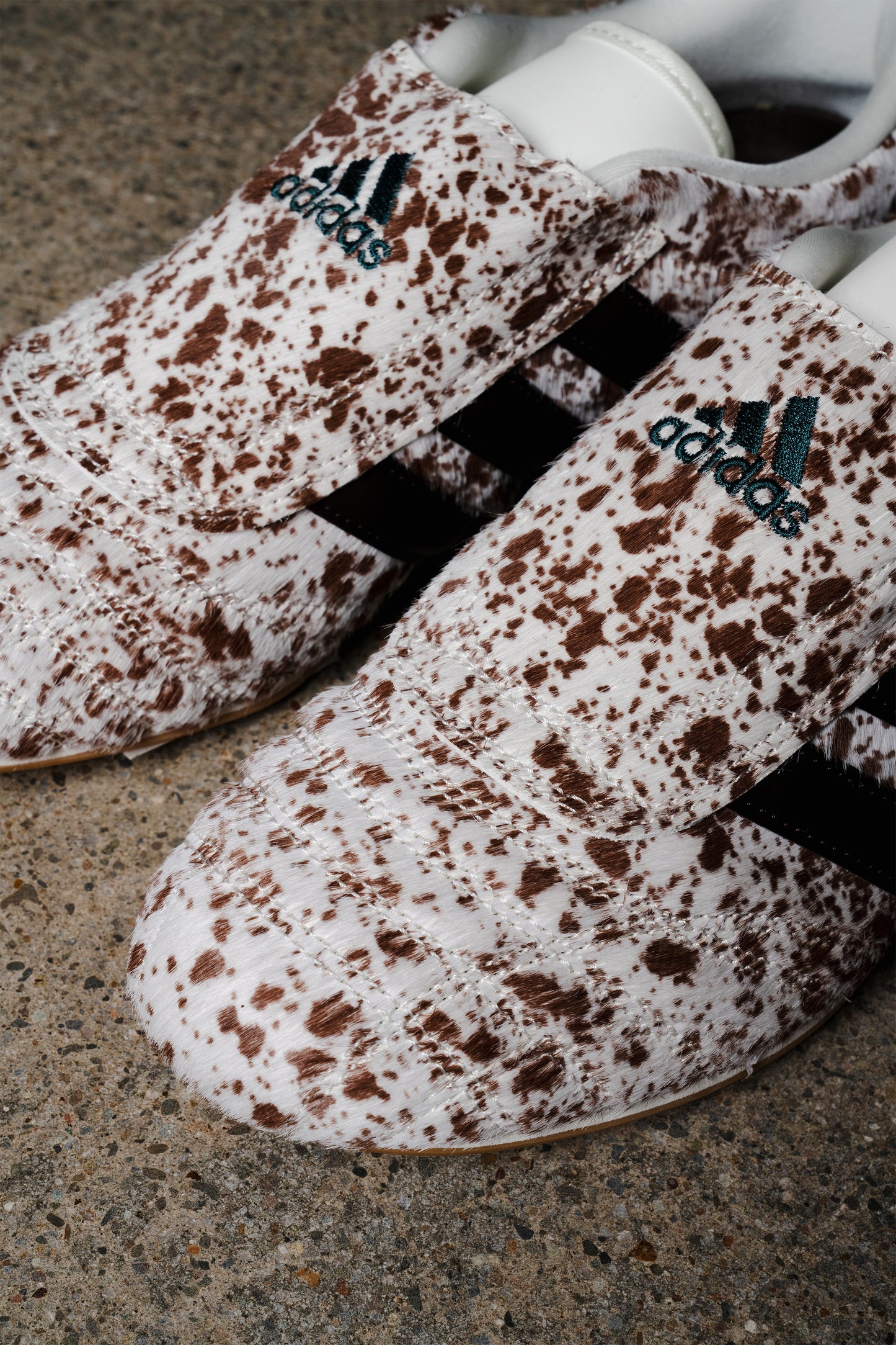 ADIDAS TAEKWONDO WOMENS PONY BROWN WHITE