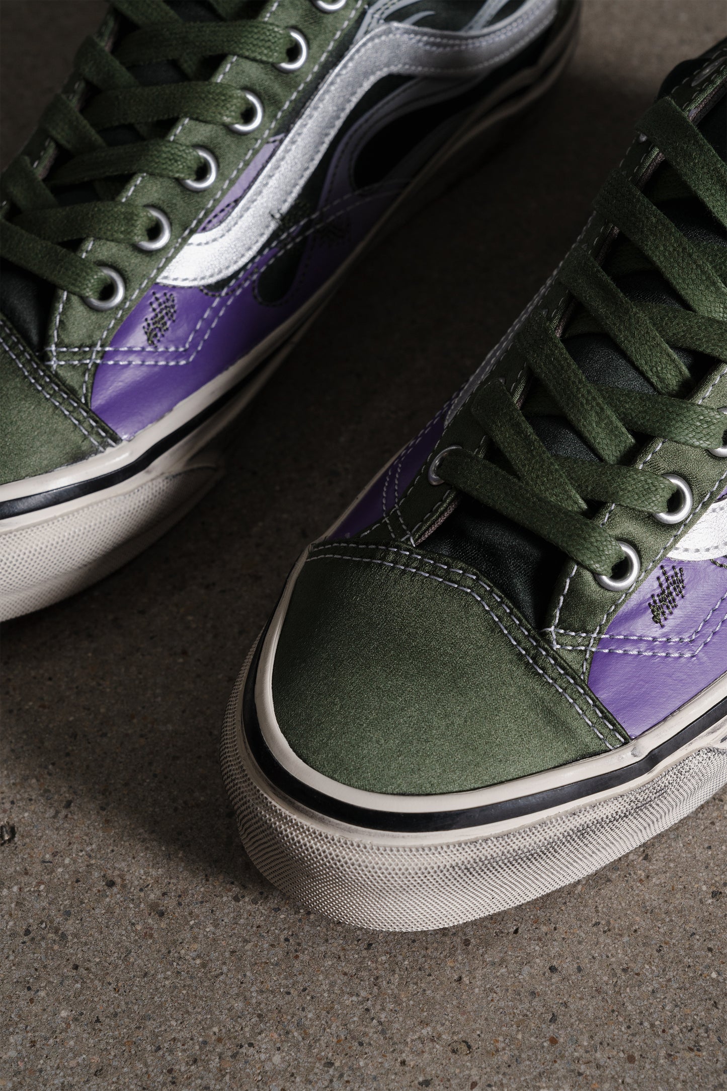 VANS OLD SKOOL 36 LX ARCHIVE FLAME GREEN BALSALM