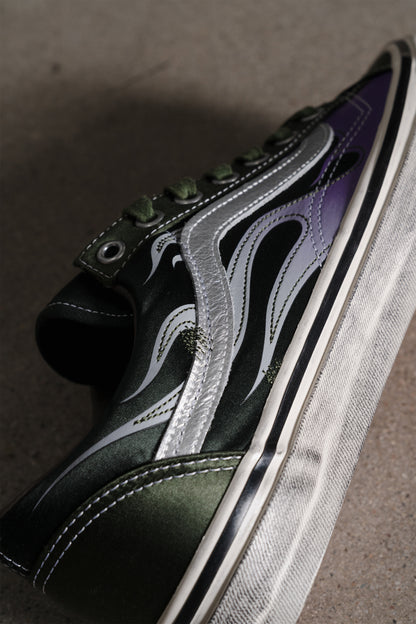VANS OLD SKOOL 36 LX ARCHIVE FLAME GREEN BALSALM