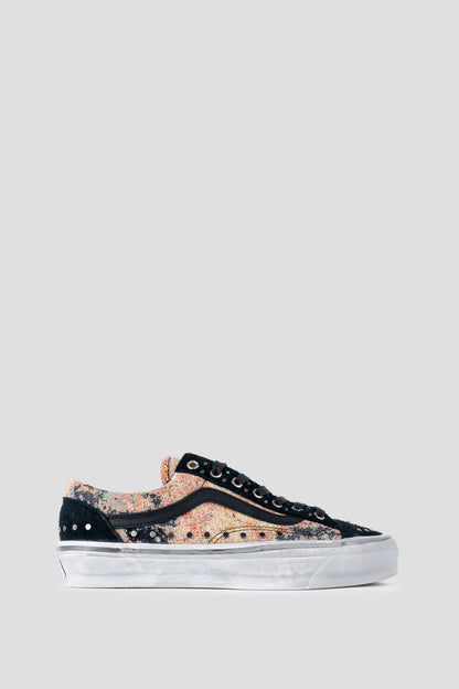 VANS OLD SKOOL 36 LX VIBRAM FLORAL RIVETS BLACK