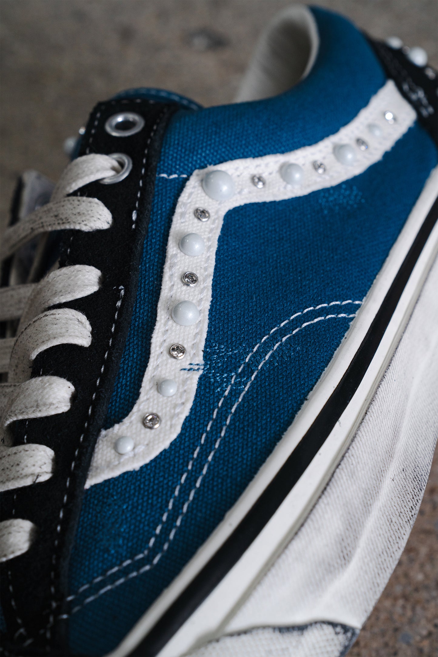 VANS OTW OLD SKOOL 36 PEARLIZED BLACK NAVY