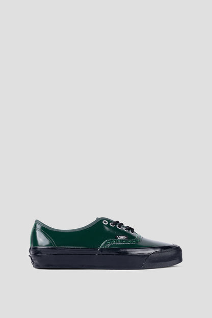 VANS OTW AUTHENTIC 44 LX SIPED VIBRAM GLOSS LEATHER BROGUE EMERALD