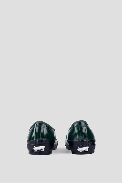 VANS OTW AUTHENTIC 44 LX SIPED VIBRAM GLOSS LEATHER BROGUE EMERALD