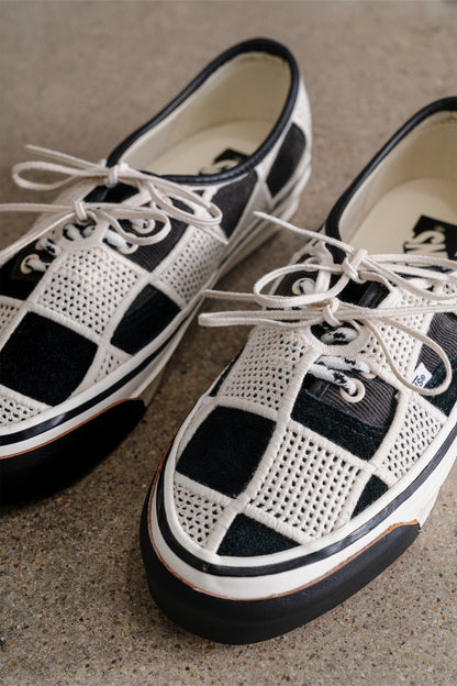 VANS AUTHENTIC 44 LX SHELL KNIT BLACK EGRET