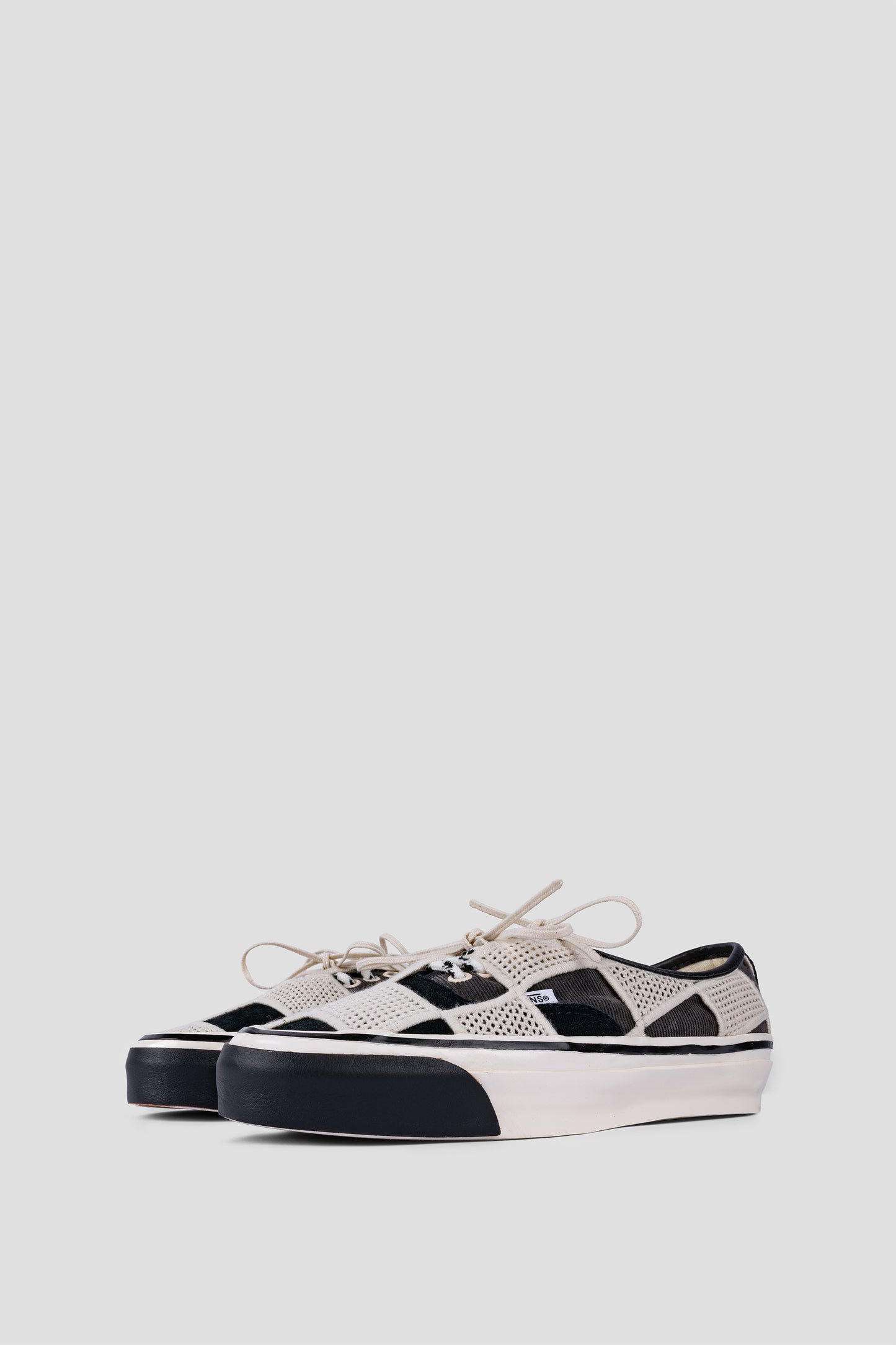 VANS AUTHENTIC 44 LX SHELL KNIT BLACK EGRET