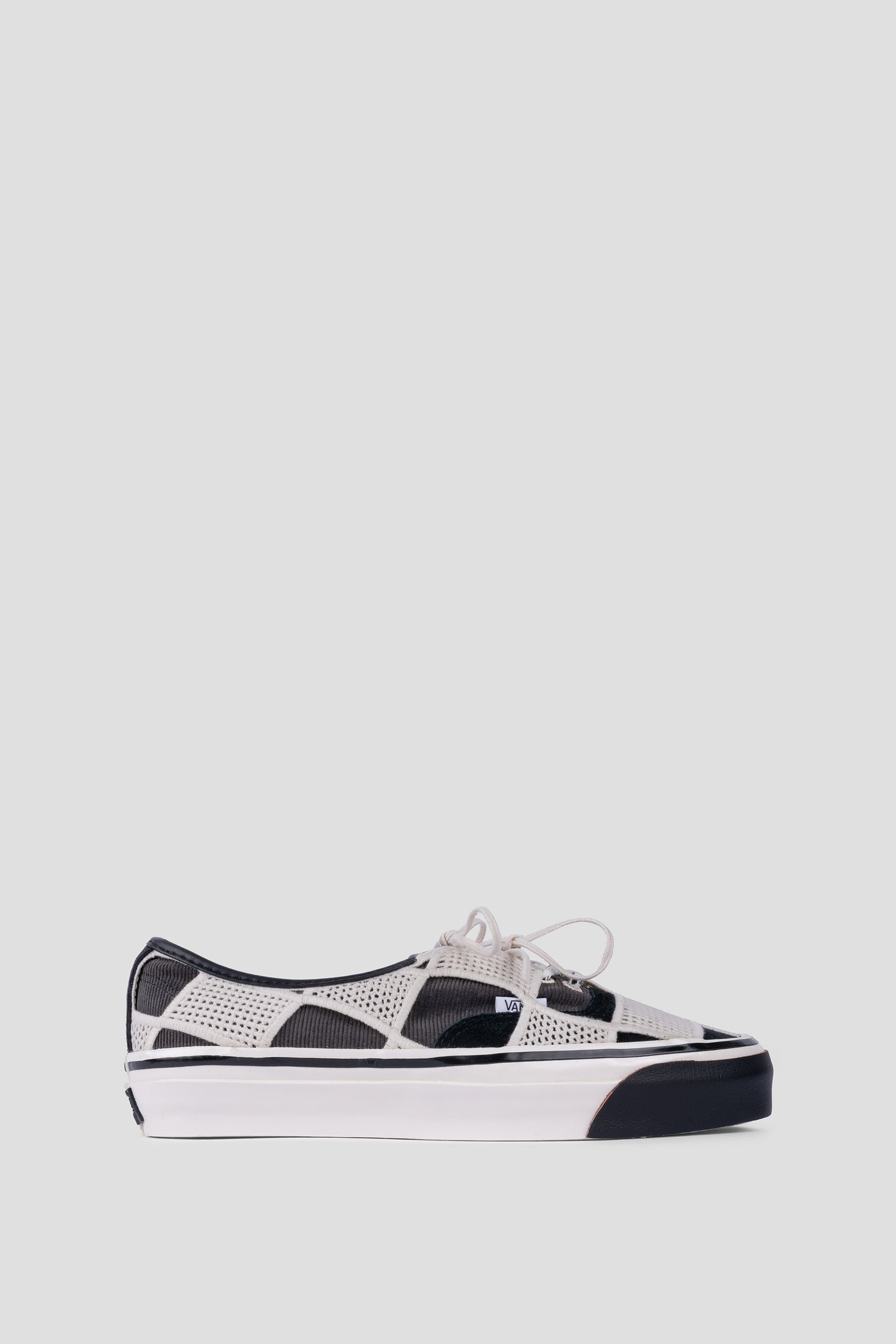 VANS AUTHENTIC 44 LX SHELL KNIT BLACK EGRET