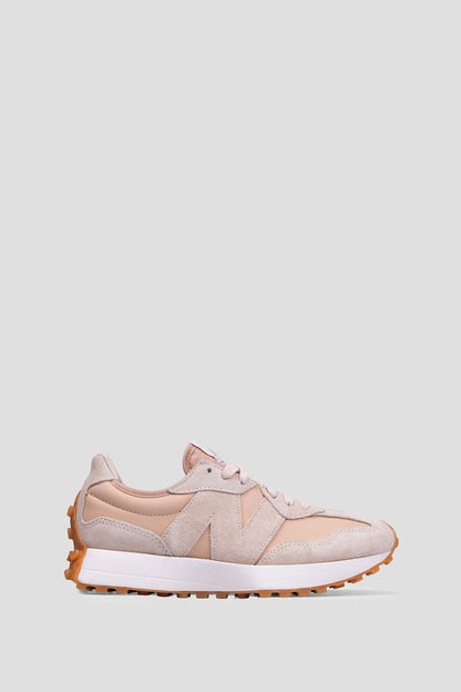 NEW BALANCE 327 WOMENS BEIGE BROWN