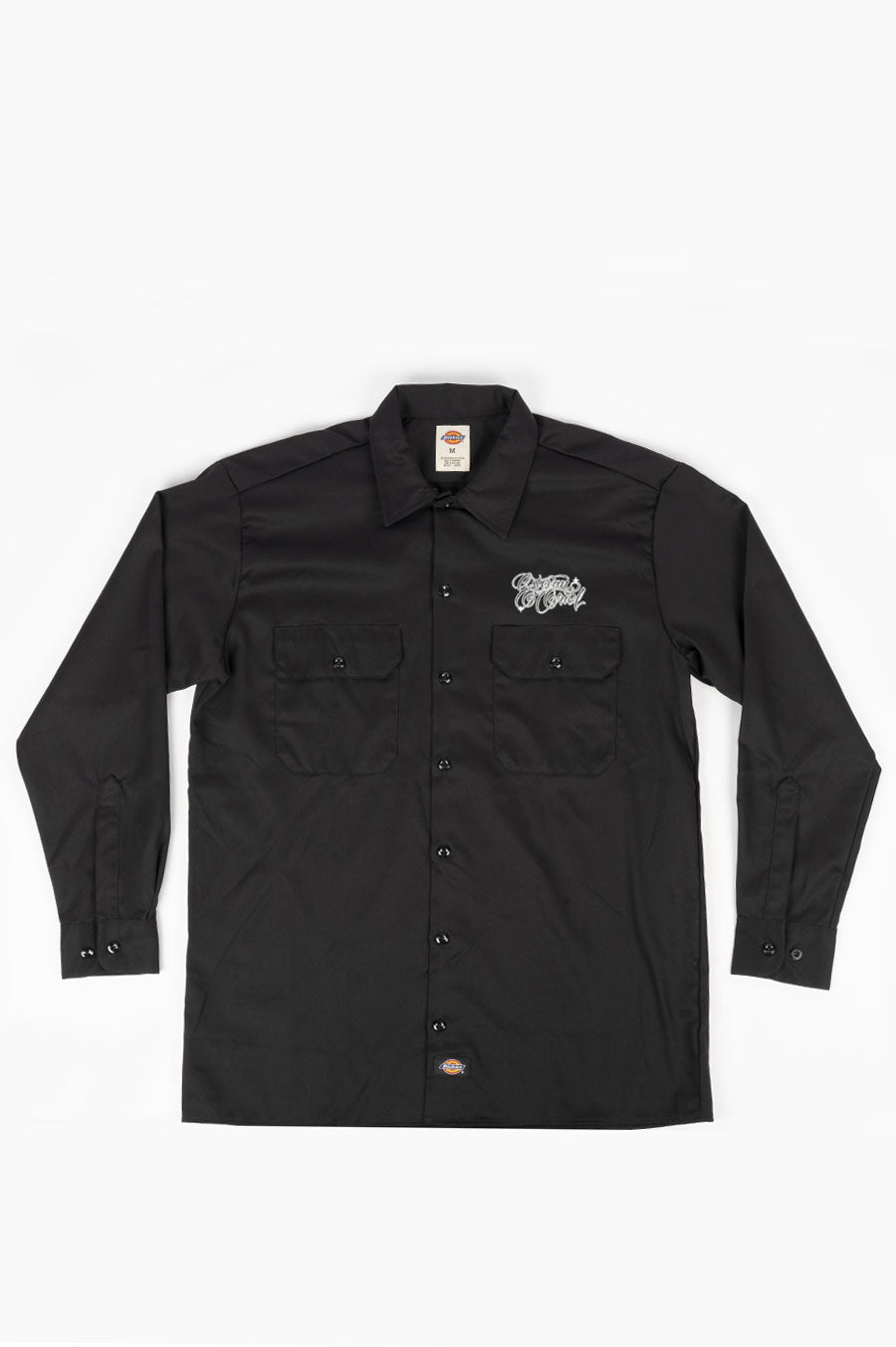 DICKIES X ESTEVAN ORIOL SIGNATURE WORK SHIRT BLACK