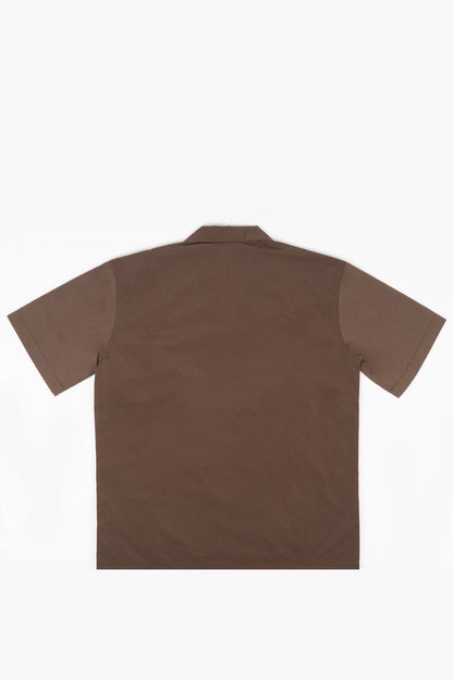 HOUSE OF PAA SS SHIRT TWO BROWN