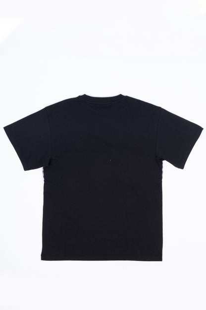 RASSVET 7 PLAID BOX SS T-SHIRT BLACK
