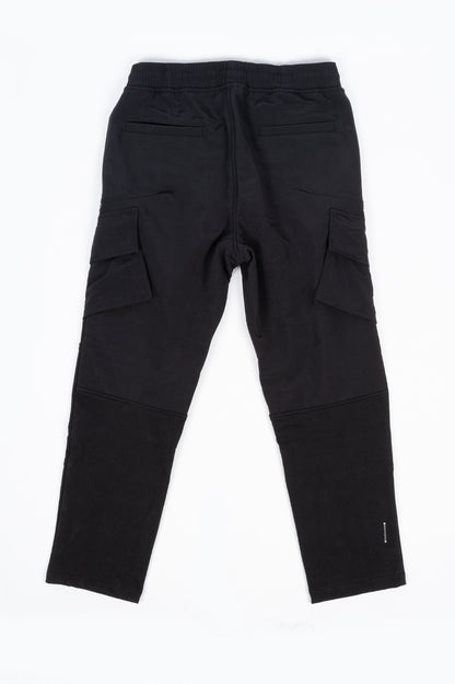 REIGNING CHAMP X JIDE OSIFESO KNIT HEAVYWEIGHT HYBRID CARGO PANT BLACK