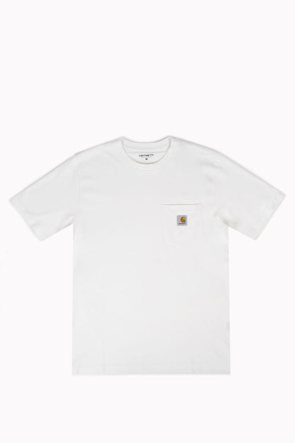 CARHARTT WIP S/S POCKET T-SHIRT WHITE
